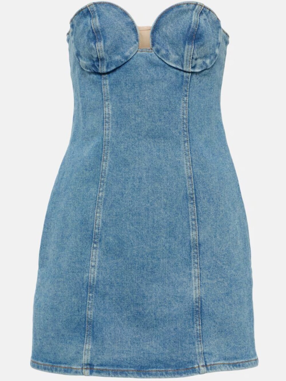 Magda Butrym Denim corset dress - Picture 2 of 3
